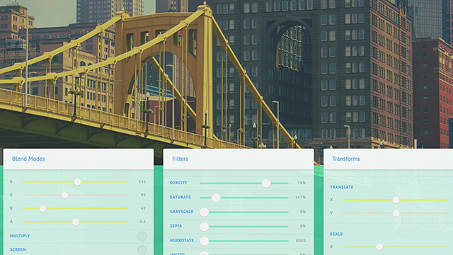 CSS Photo Manipulator
